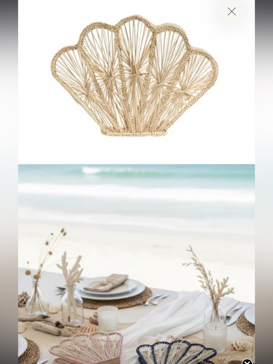 Salt & creek Other - Shell Napkin Holder